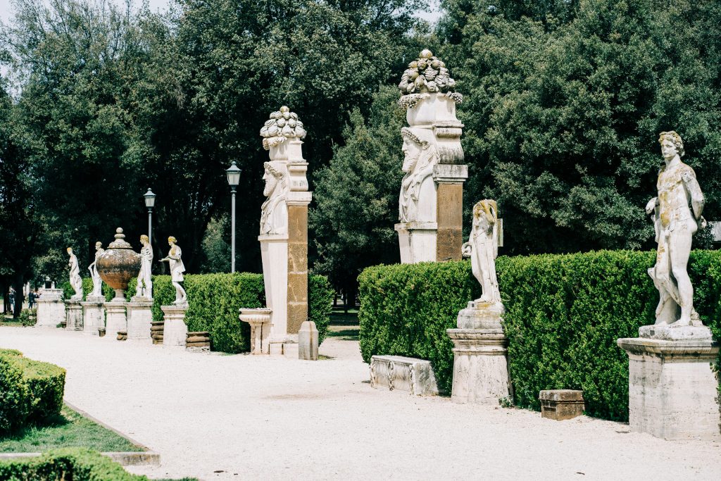 Le Parc de la villa Borghèse